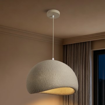 BRILAGI - Pendelleuchte an Kabel WABI SABI 1xE27/60W/230V Ø 50 cm beige