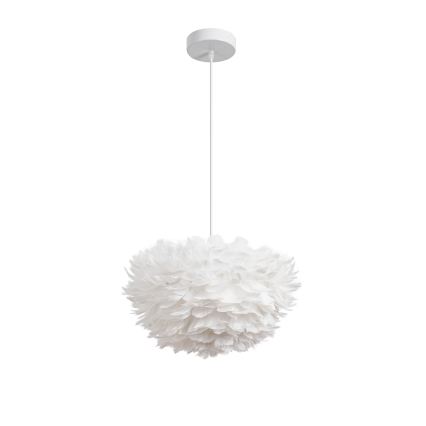 Brilagi - Pendelleuchte FEATHER mit Kabelaufhängung 3xE27/40W/230V Ø 40 cm weiß