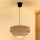 Brilagi - Pendelleuchte mit Kabel LUNETA 1x E27/60W/230V Ø 40 cm beige/gold