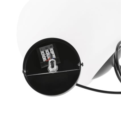 BRILAGI - Pendelleuchte mit Kabel PEBBLES 1xE27/40W/230V Ø 30 cm schwarz