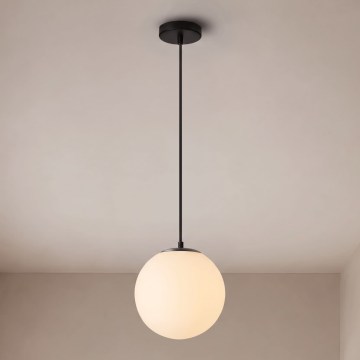 BRILAGI - Pendelleuchte mit Kabel POLOS 1xE27/40W/230V Ø 20 cm schwarz