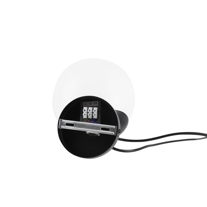 BRILAGI - Pendelleuchte mit Kabel POLOS 1xE27/40W/230V Ø 20 cm schwarz