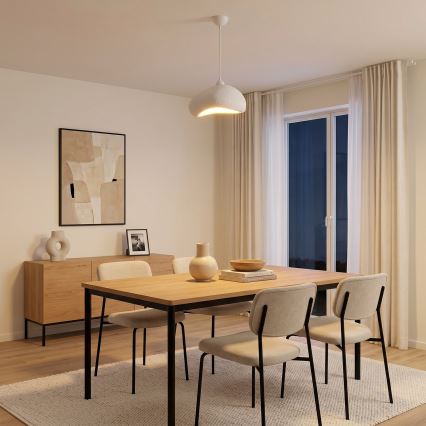 Brilagi - Pendelleuchte mit Kabel WABI SABI 1xE27/40W/230V Ø 32 cm weiß