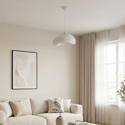 Brilagi - Pendelleuchte mit Kabel WABI SABI 1xE27/40W/230V Ø 32 cm weiß