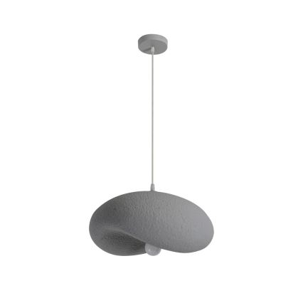 BRILAGI - Pendelleuchte mit Kabel WABI SABI 1xE27/60W/230V Ø 40 cm grau