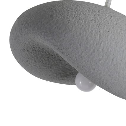 BRILAGI - Pendelleuchte mit Kabel WABI SABI 1xE27/60W/230V Ø 40 cm grau