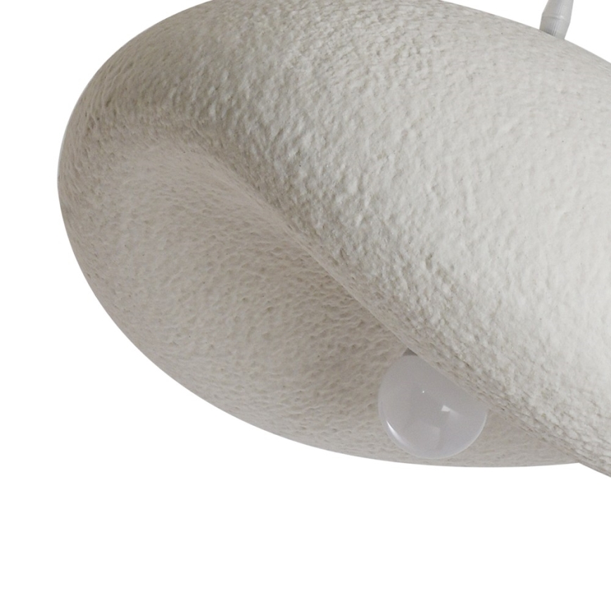 BRILAGI - Pendelleuchte mit Kabel WABI SABI 1xE27/60W/230V Ø 40 cm weiß