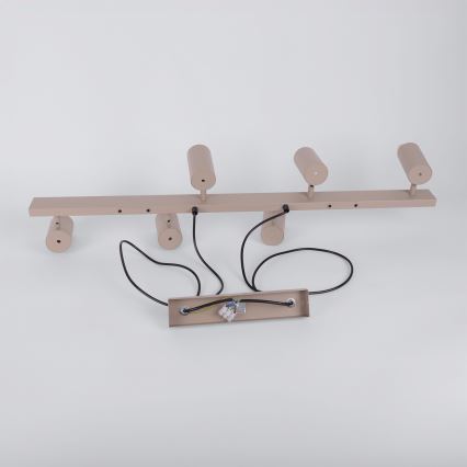 Brilagi - Pendelleuchte mit Kabelaufhängung SELE 6xGU10/30W/230V beige
