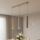 Brilagi - Pendelleuchte mit Kabelaufhängung TUBE 3xGU10/15W/230V beige/gold