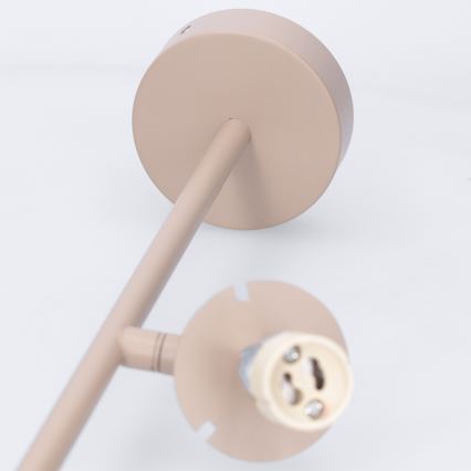 Brilagi - Pendelleuchte mit Stange BRANCH 3xGU10/30W/230V beige