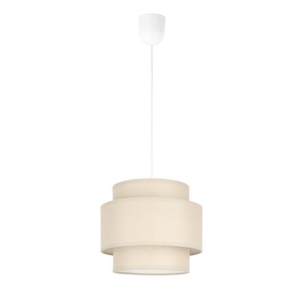 Brilagi - Pendelleuchte RESNA mit Kabel 1xE27/60W/230V Ø 20 cm beige