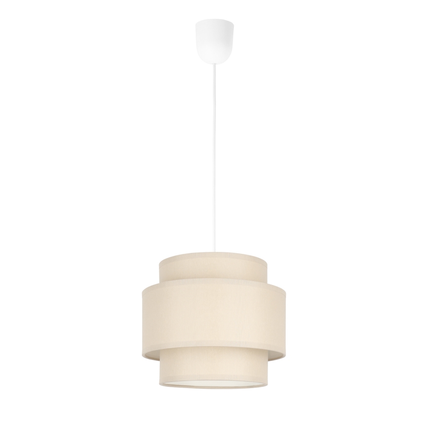 Brilagi - Pendelleuchte RESNA mit Kabel 1xE27/60W/230V Ø 20 cm beige