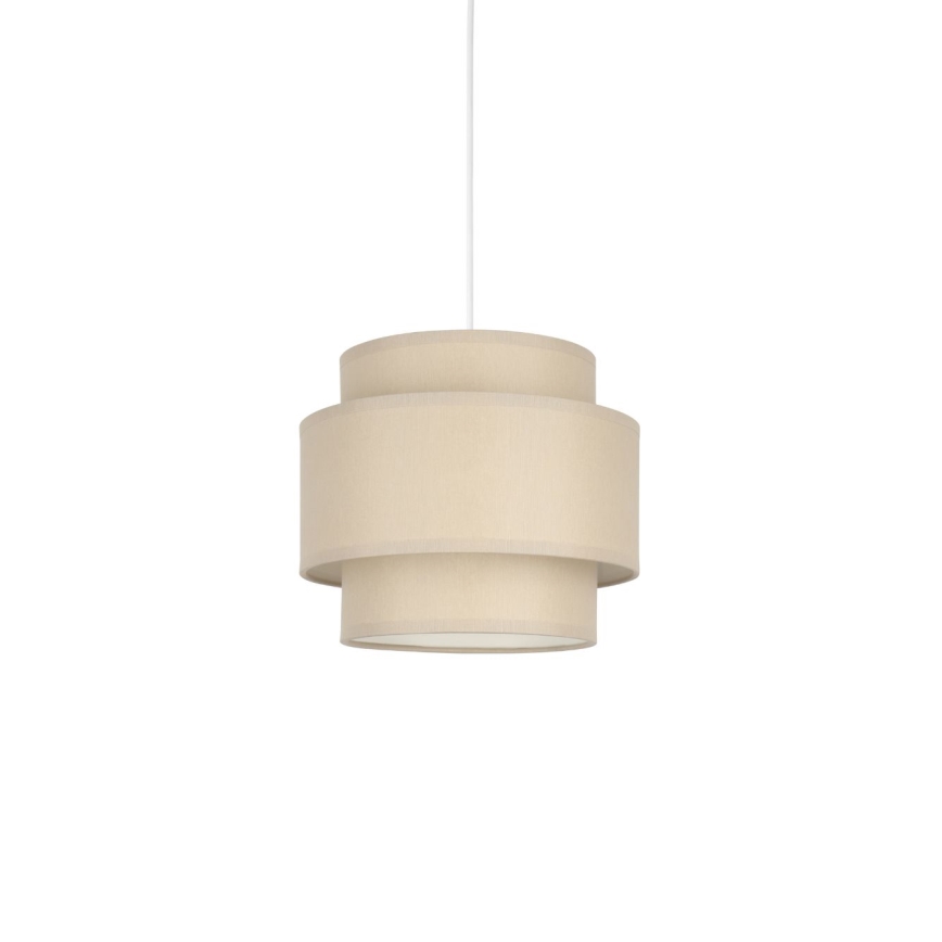 Brilagi - Pendelleuchte RESNA mit Kabel 1xE27/60W/230V Ø 20 cm beige