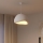 Brilagi - Pendelleuchte WABI SABI mit Kabelaufhängung, 1xE27/40W/230V, Ø 50 cm, weiß