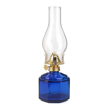 Brilagi - Petroleumlampe MERLIN blau
