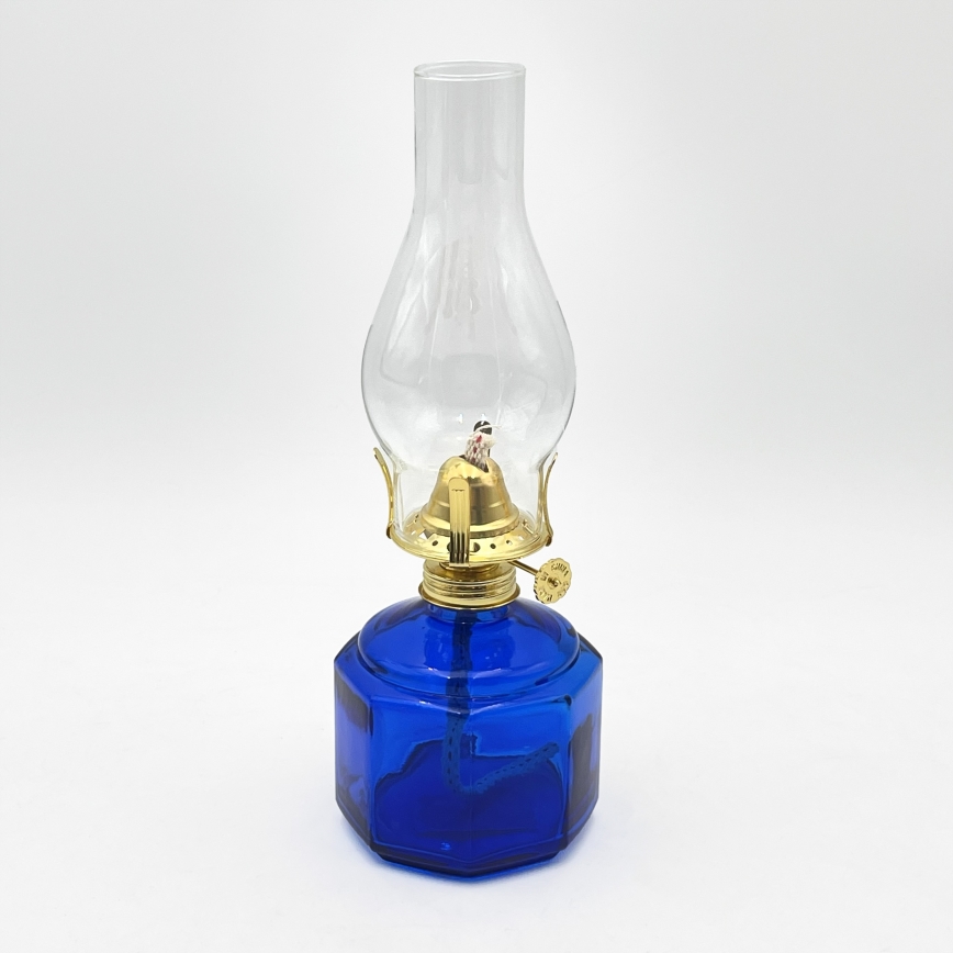 Brilagi - Petroleumlampe MERLIN blau