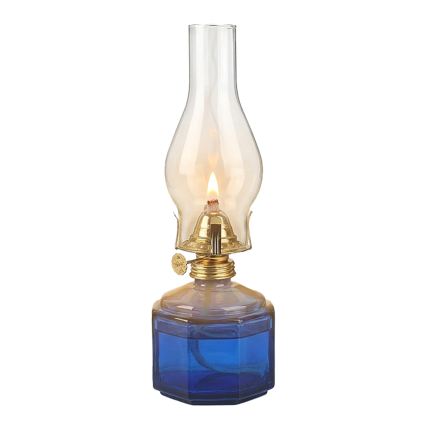 Brilagi - Petroleumlampe MERLIN blau