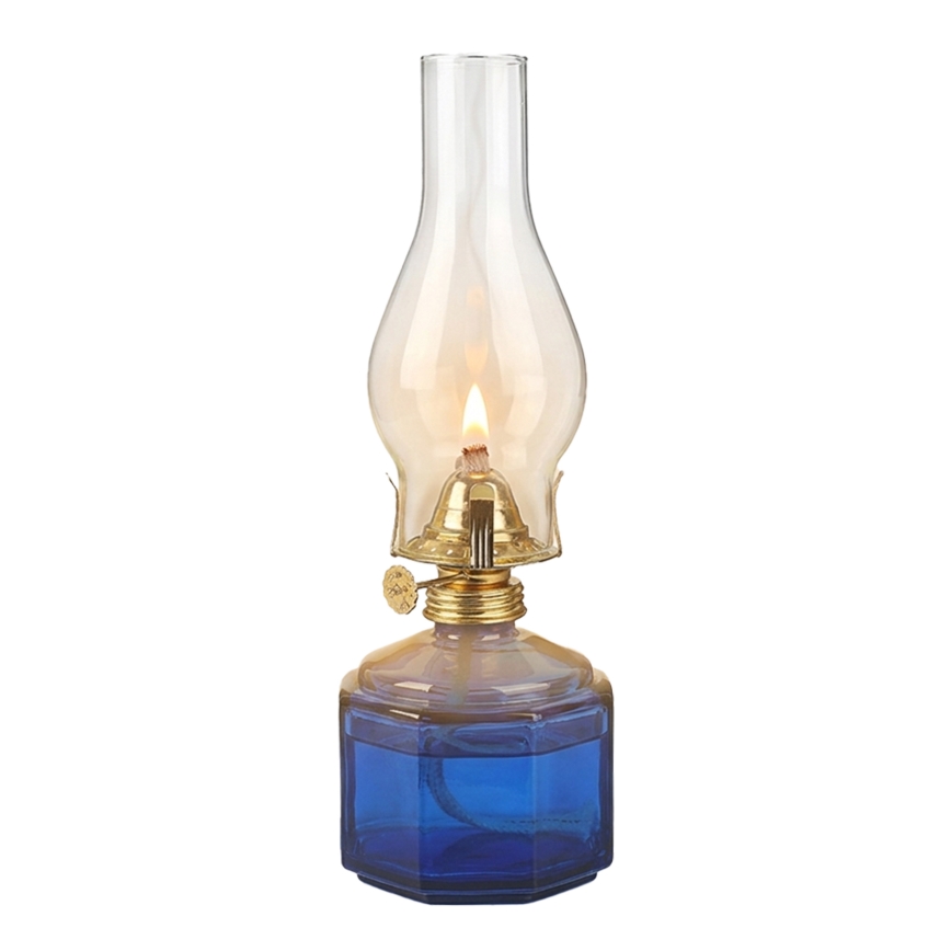 Brilagi - Petroleumlampe MERLIN blau