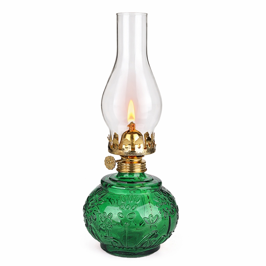 Brilagi - Petroleumlampe MERLIN, grün