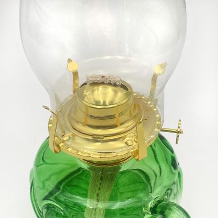 BRILAGI - Petroleumlampe MERLIN grün