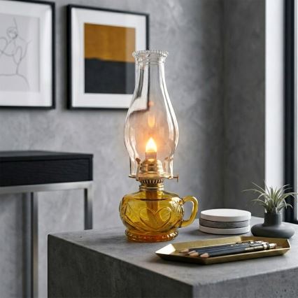 Brilagi - Petroleumlampe MERLIN orange