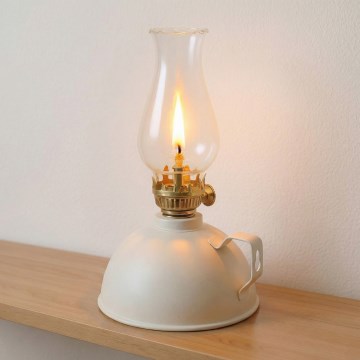 Brilagi - Petroleumlampe MERLIN weiß