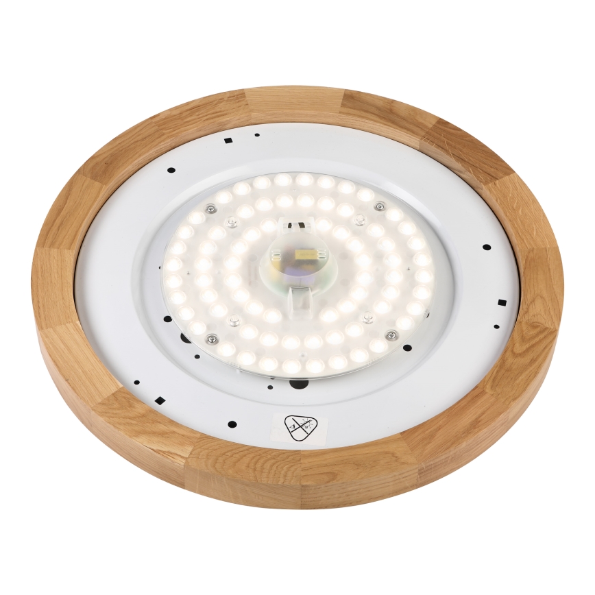 Brilagi - Plafoniera a LED BELLADONNA 36W/230V Ø 40 cm bianco/rovere