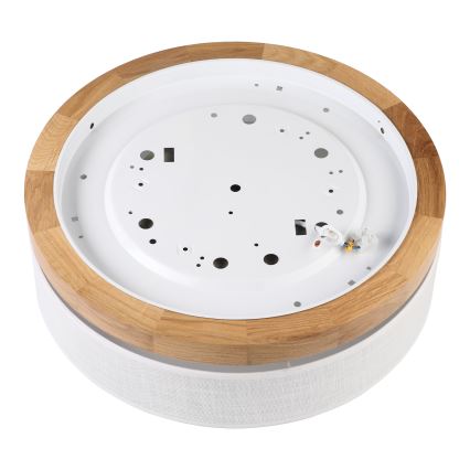 Brilagi - Plafoniera a LED BELLADONNA 36W/230V Ø 40 cm bianco/rovere