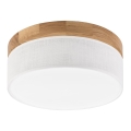 Brilagi - Plafoniera a LED BELLADONNA LED/20W/230V Ø 30 cm bianco/rovere