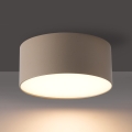 BRILAGI - Plafoniera a LED da esterno FORIS LED/14W/230V Ø 12 cm beige IP44