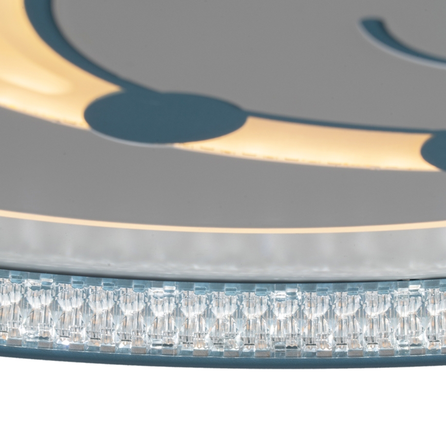 Brilagi - Plafoniera LED per cameretta PIGGY LED/70W/230V 3000/4500/6000K Ø 45 cm