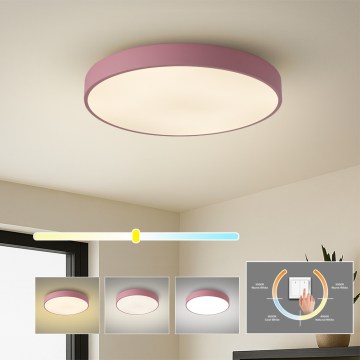 Brilagi - Plafoniera a LED POOL LED/60W/230V 3000/4000/6000K Ø 50 cm rosa