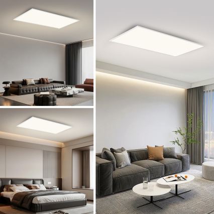 Brilagi - Plafoniera LED SLIMFRAME 80W/230V 120x60 cm 3000/4000/6000K bianca