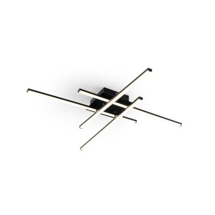 Brilagi - Plafoniera LED STRIPES LED/37W/230V 68x68 cm nero
