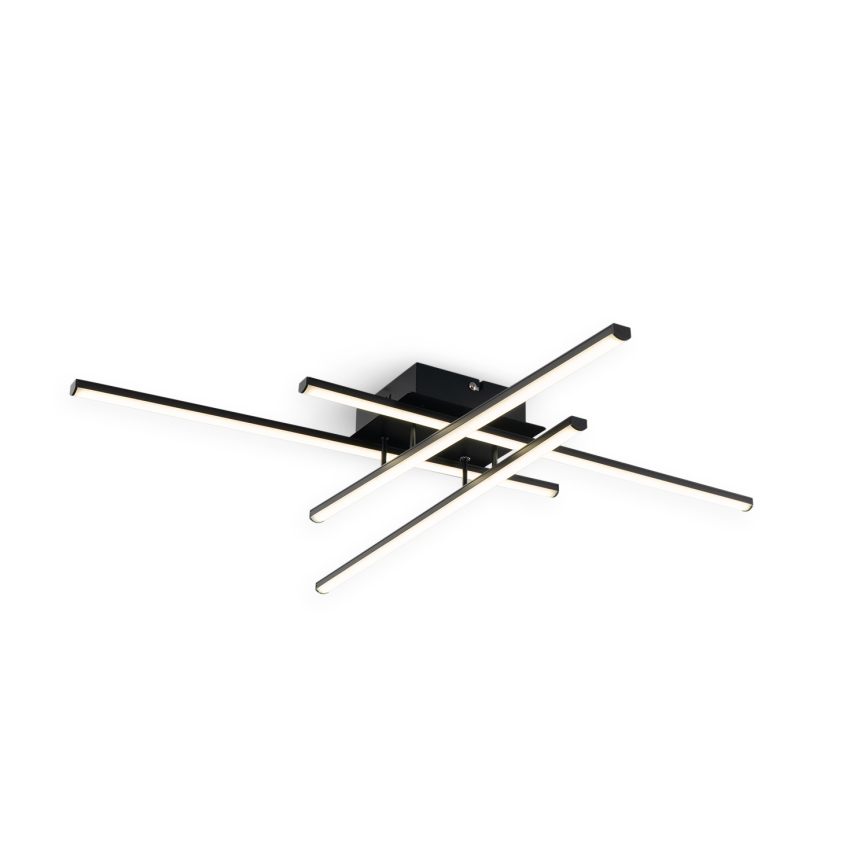 Brilagi - Plafoniera LED STRIPES LED/37W/230V 68x68 cm nero