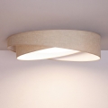 BRILAGI - Plafoniera a LED VELVET TWIST LED/24W/230V 4000K Ø 55 cm beige