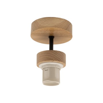 Brilagi - Plafoniera a montaggio superficiale PARTY 1xE27/60W/230V Ø 10 cm rovere