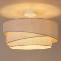 Brilagi - Plafoniera a soffitto ARROW 1xE27/60W/230V Ø 45 cm beige