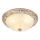 Brilagi - Plafoniera ARIADNA 3xE27/60W/230V oro/color crema/patina