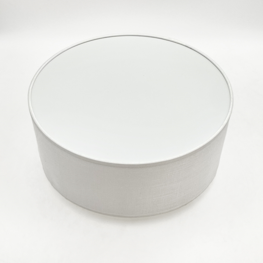 Brilagi - Plafoniera BELLADONNA 1xE27/15W/230V diametro 30 cm bianco/quercia ciliegio