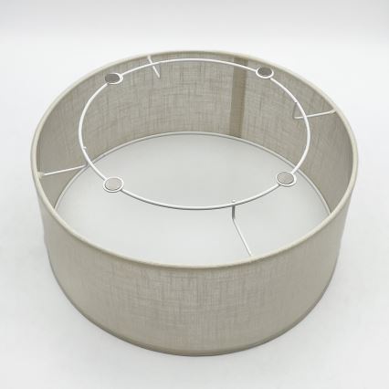 Brilagi - Plafoniera BELLADONNA 1xE27/15W/230V diametro 30 cm color crema/quercia