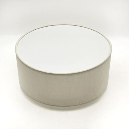 Brilagi - Plafoniera BELLADONNA 1xE27/15W/230V diametro 30 cm color crema/quercia