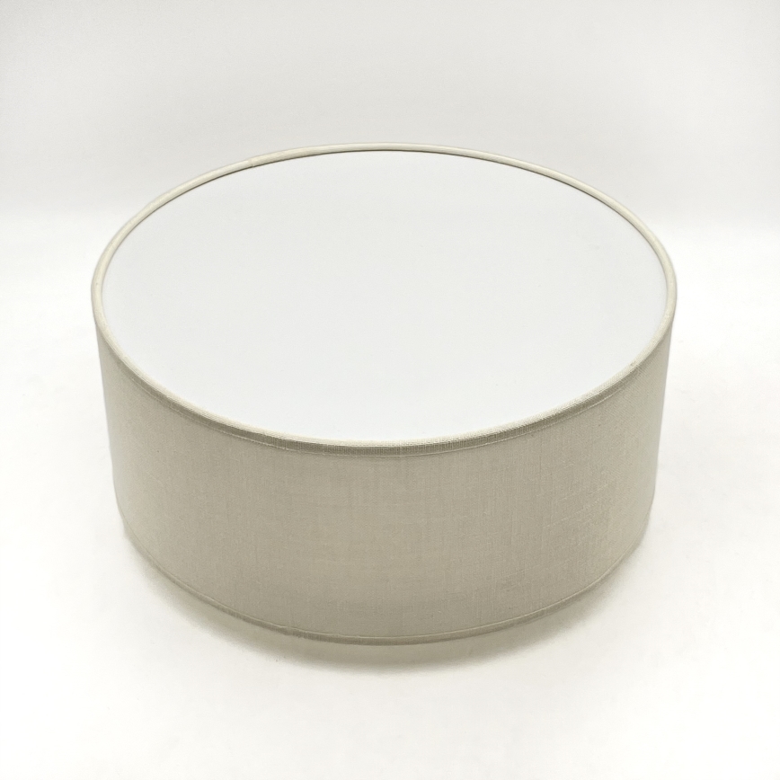 Brilagi - Plafoniera BELLADONNA 1xE27/15W/230V diametro 30 cm color crema/quercia