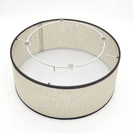 Brilagi - Plafoniera BELLADONNA 1xE27/15W/230V diametro 30 cm color crema/quercia