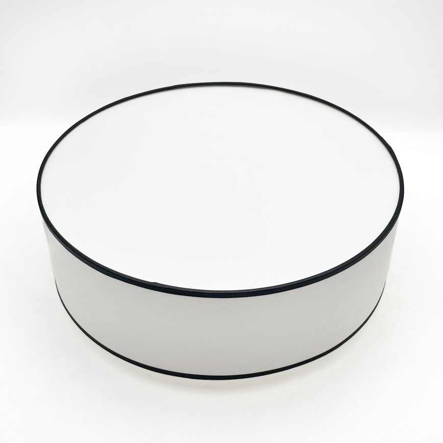 Brilagi - Plafoniera BELLADONNA 2xE27/15W/230V diametro 40 cm bianco/quercia