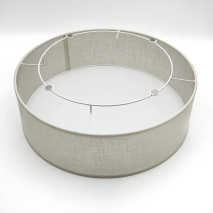 Brilagi - Plafoniera BELLADONNA 2xE27/15W/230V diametro 40 cm color crema/quercia