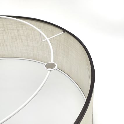 Brilagi - Plafoniera BELLADONNA 2xE27/15W/230V diametro 40 cm color crema/quercia