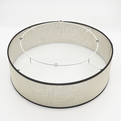 Brilagi - Plafoniera BELLADONNA 2xE27/15W/230V diametro 40 cm color crema/quercia
