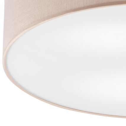 Brilagi - Plafoniera BELLADONNA 3xE27/15W/230V beige/quercia