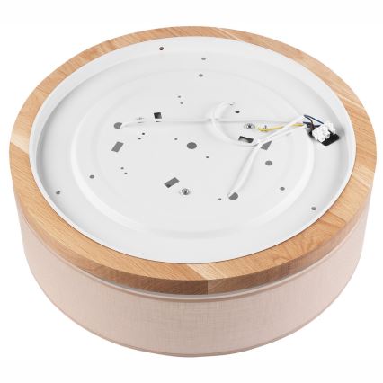 Brilagi - Plafoniera BELLADONNA 3xE27/15W/230V beige/quercia